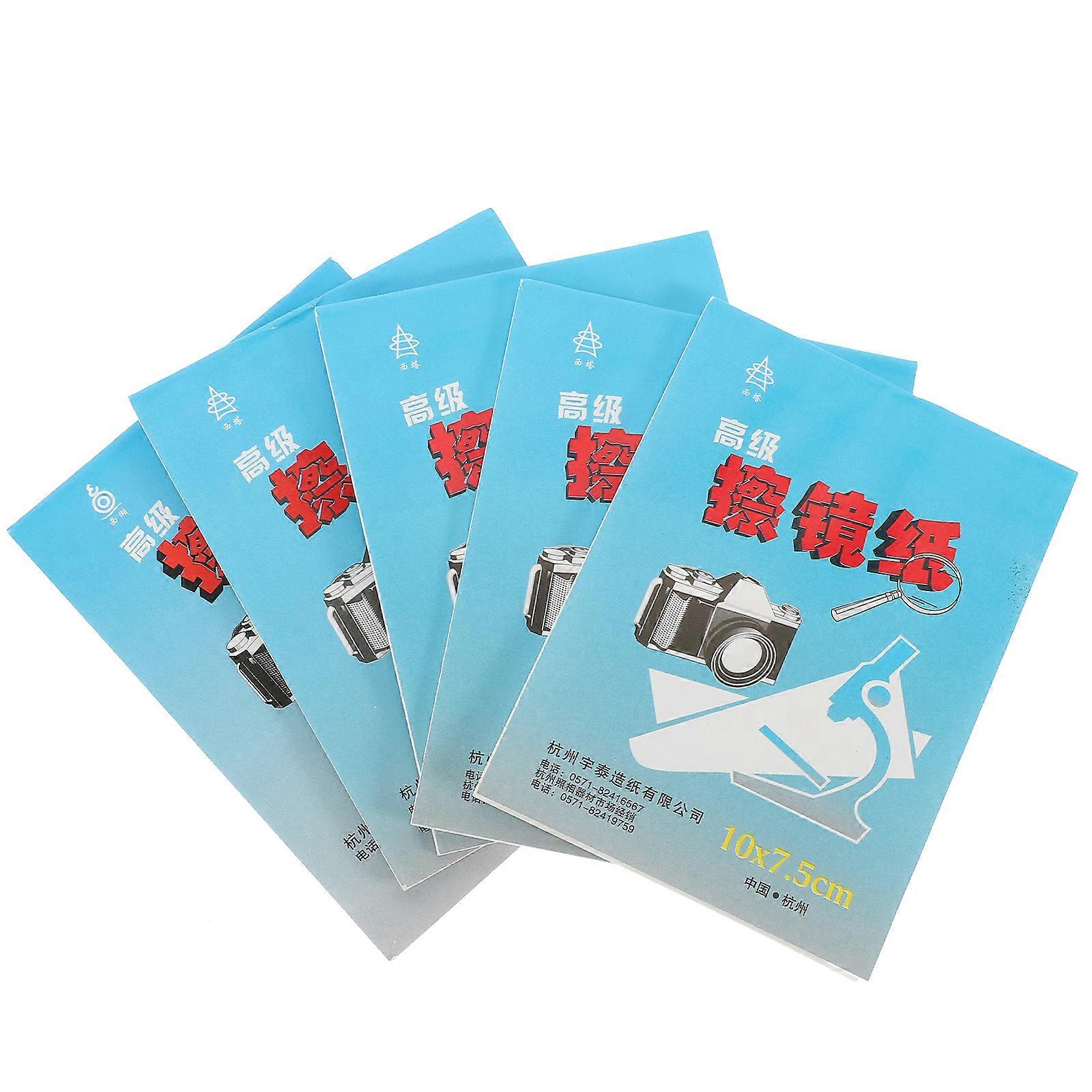 250 Sheets Lens Cleaning Paper Tissue Special Microscope Cleaning Paper