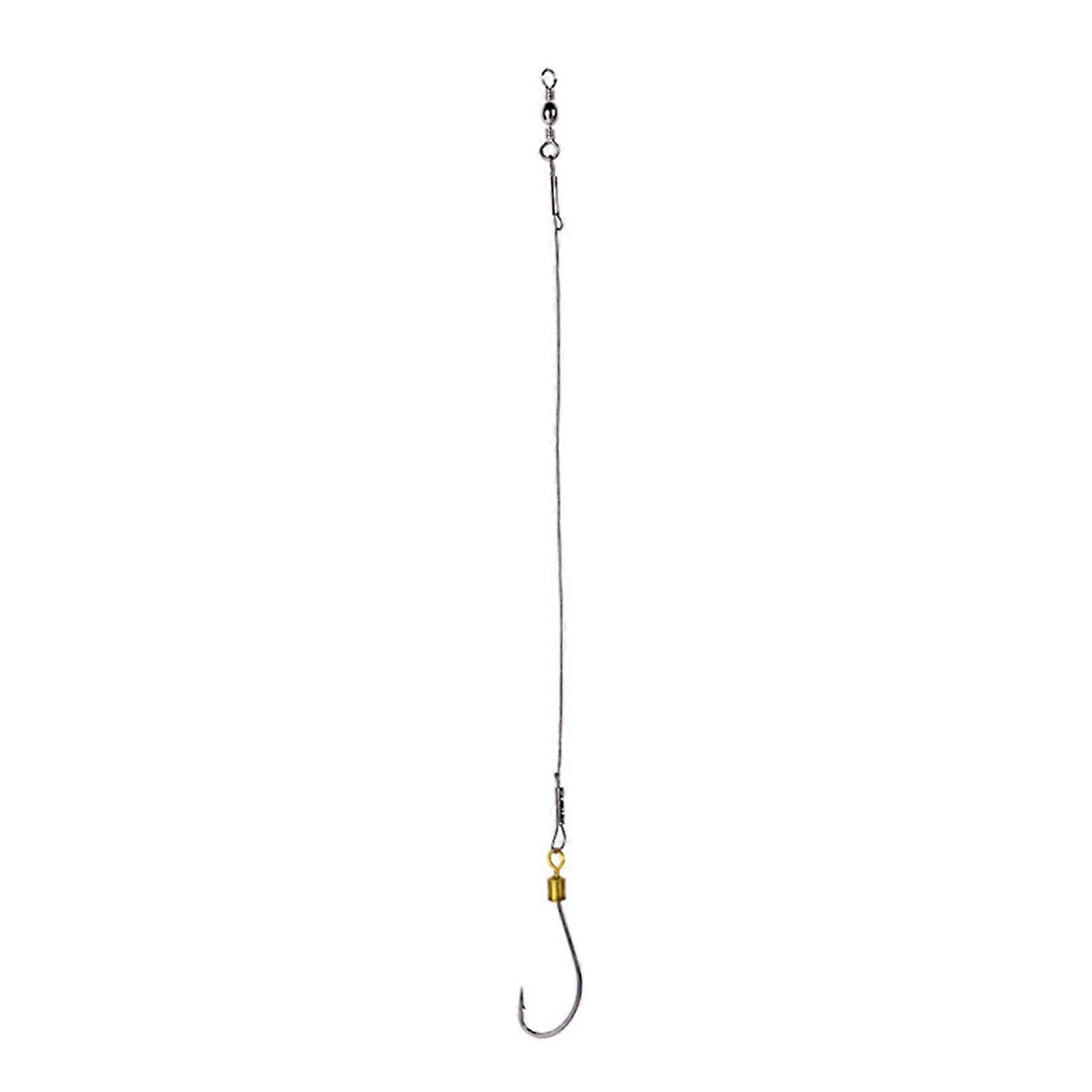 Long Shank Barbed Hooks with Line Fishing Tackle Fishing Tool for Underwater Fishing Use
