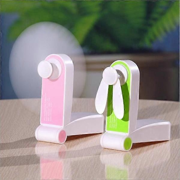 ZK-Mini USB Rechargeable Portable Foldable Pocket Fan Random Color