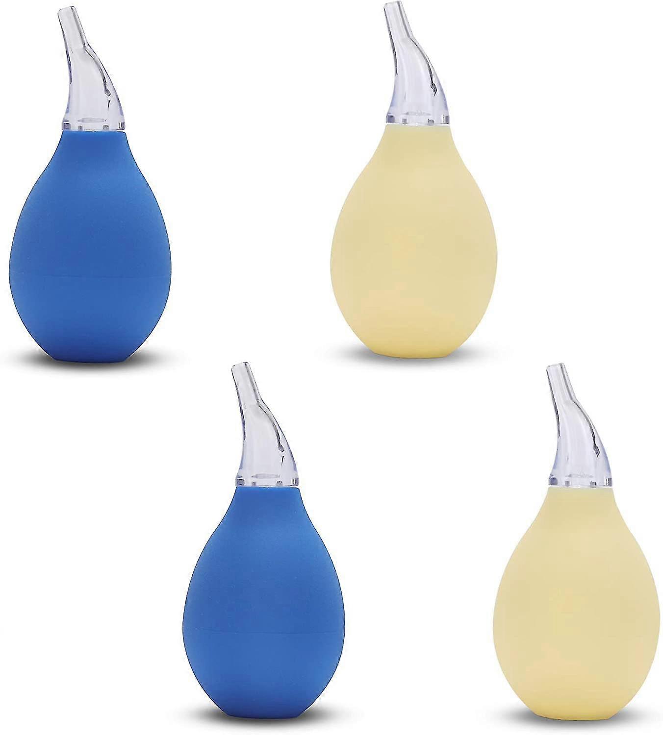 Ghyt 4pcs Premium Nasal Aspirator Nose Suction Bulb For Baby