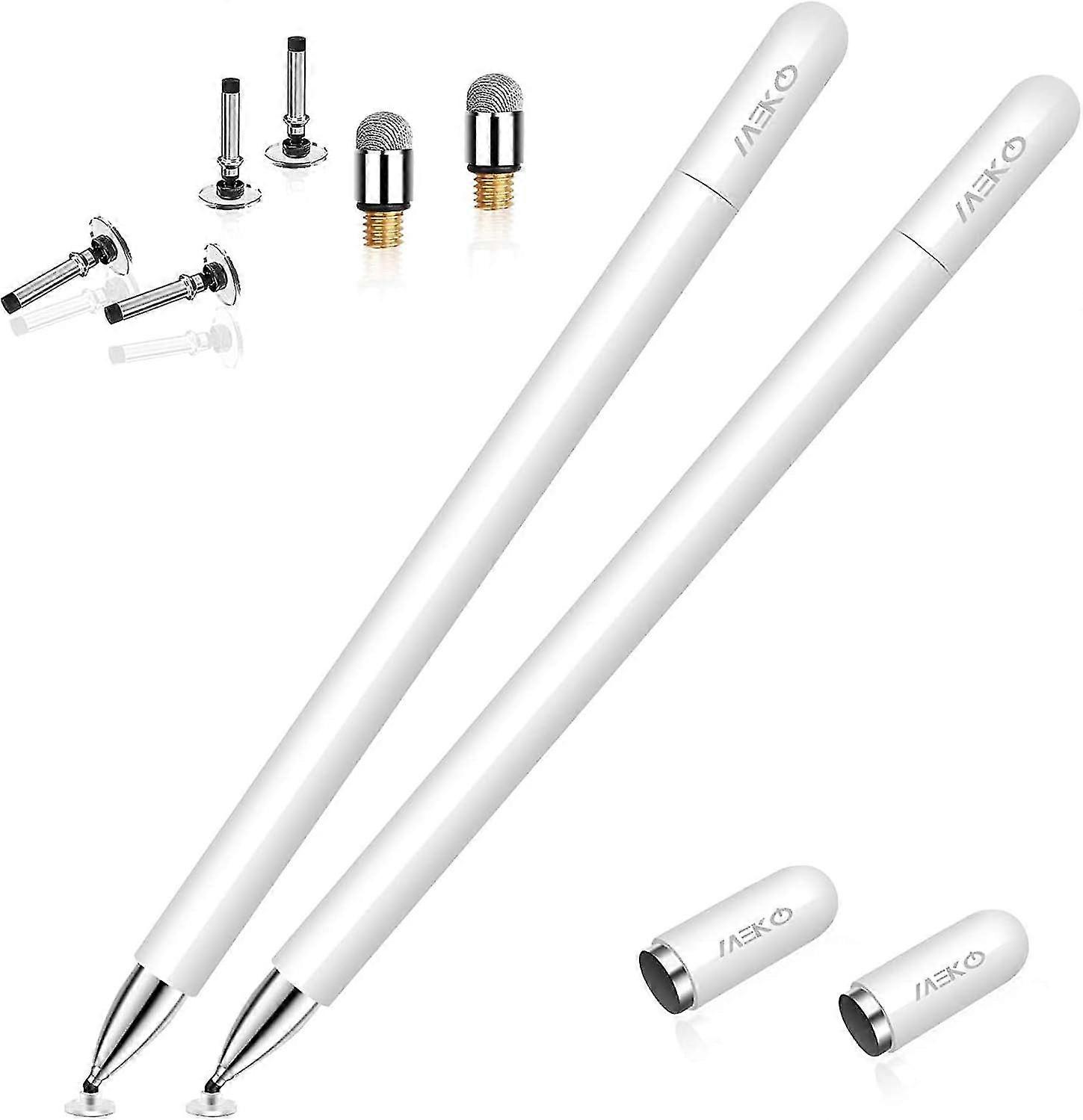Meko Stylus Pens For Touch Screens, Stylus Pen For Ipad, Tablet Stylus Pencil With Magnetic Cap, High Sensitivity & Fine Point Universal For Android/p