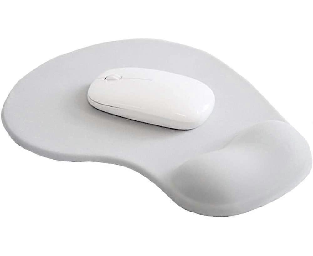 Office Mousepad with Gel Wrist Support-Ergonomic Desktop Mouse Pad