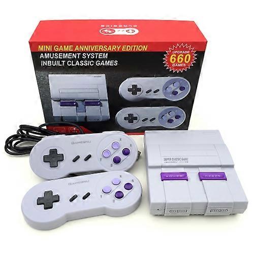 Retro Classic TV Mini Game Console AV Interface Built-in 660 Games