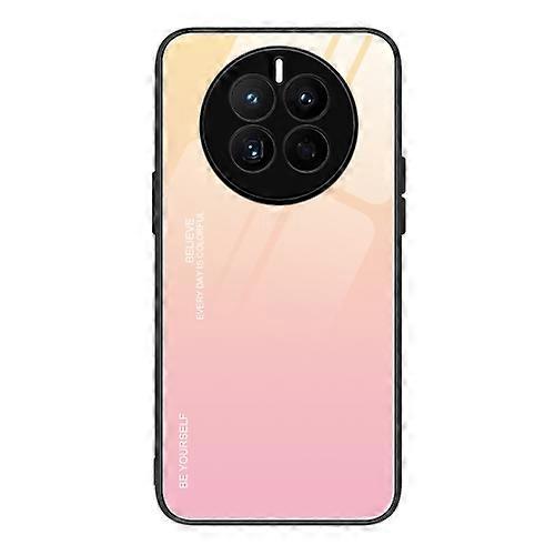 For Huawei Mate 50 Gradient Color Glass Phone Case