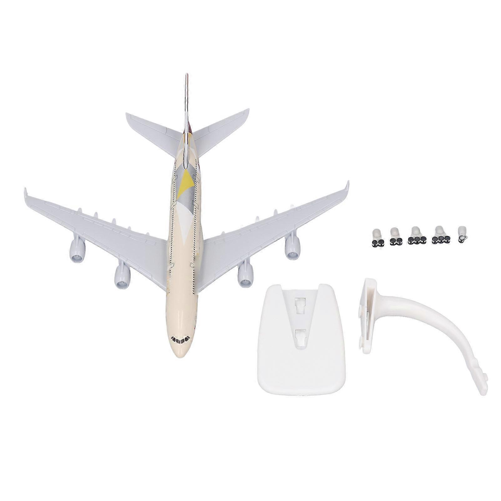 Simulated Alloy Passenger Plane Model Toy Model Diecast Airliner Model Decoration for Kid Adult 7.9 Inch