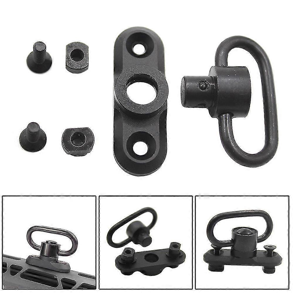 1pc/set Mlok Standard Qd Sling Swivel Adapter Rail Mount Tools Kit