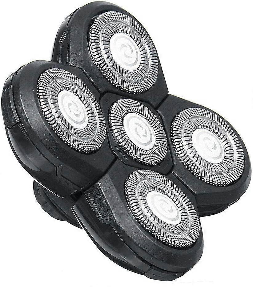 5 Head Shaver Heads, BladeHeads Shaver Replacement for Electric Razor Shaving Bald Tool