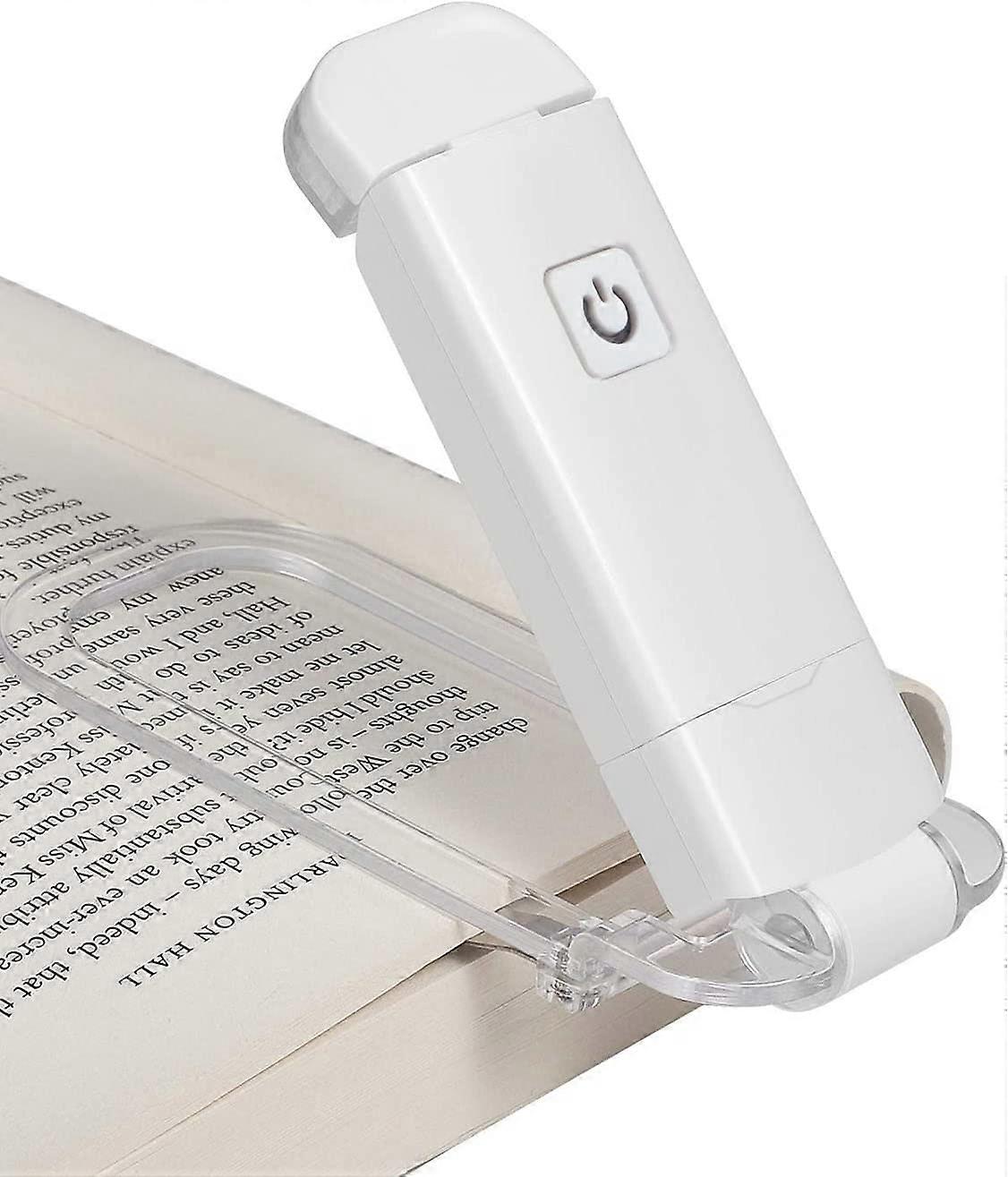 Led Reading Light, Book Light Clip On Book, USB Rechargeable
