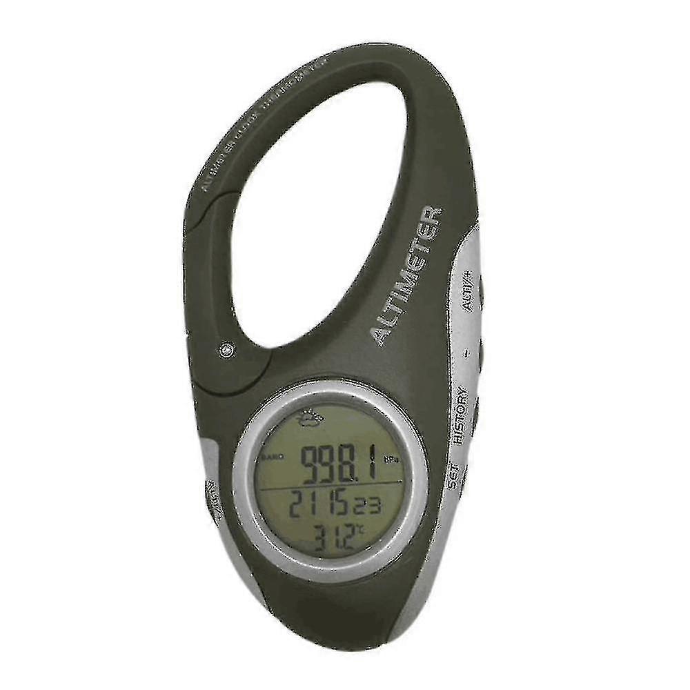 Carabiner Altimeter Handheld Barometer Altimeter Thermometer