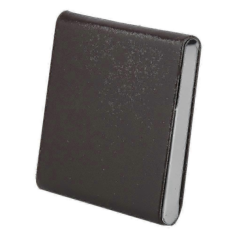 Hold 10 Cigarettes Pu Leather Nice Gift Smoker Cigar Case (brown)