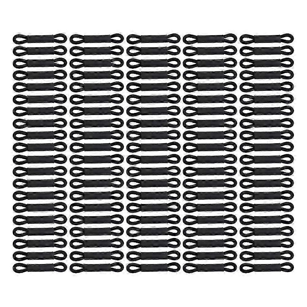 100PCS طفل الدجاج سبلاي الساق هوبل هدفين قابل للتعديل عصابات الساق الدواجن لحديثي الولادة Spraddle الساق الفرخ الطيور السمان البط