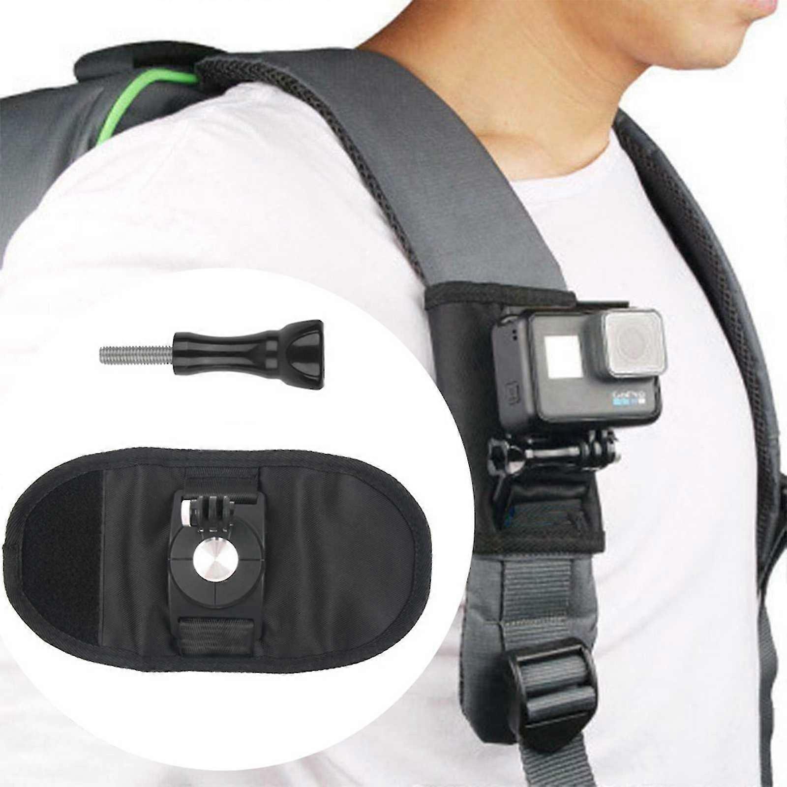 קליפ תרמיל גב למצלמת רצועת כתף עבור Gopro Hero7/6/5 אביזרי פעולה ספורט