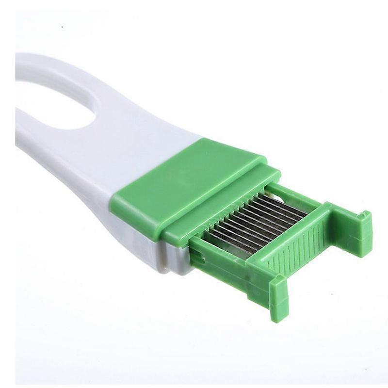 3-Piece Stainless Steel Scallion Cutter Set for Effortless Slicing