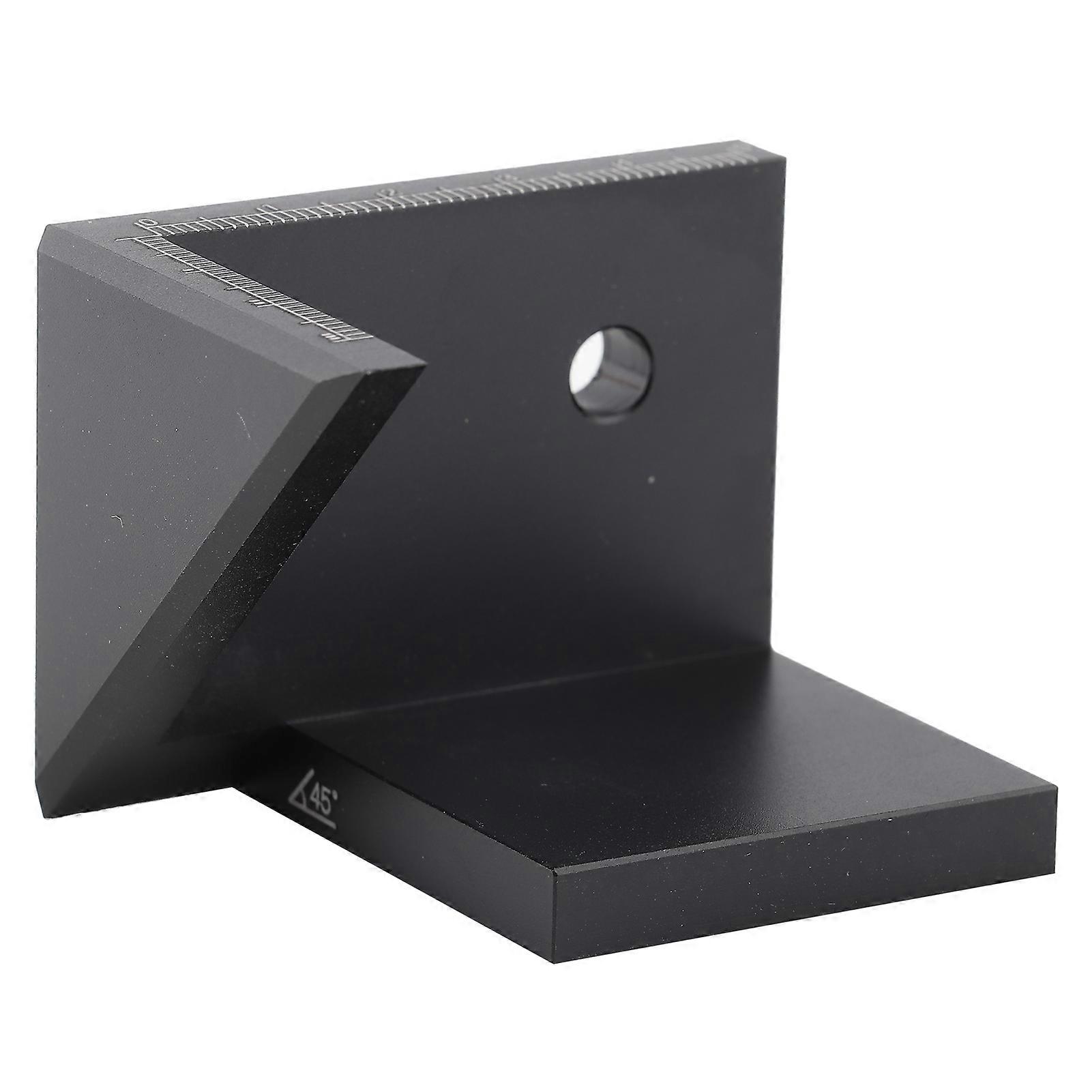 黒色アルミニウム合金 45 度角度中心線描画スクライバー木工工具