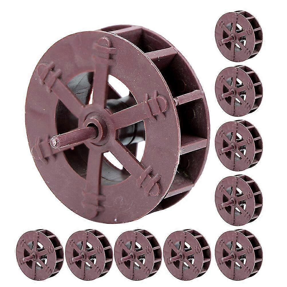 10 Pcs DIY Rotation Roue À Eau Table Chinois Cascade Remplacement Fontaine Roue