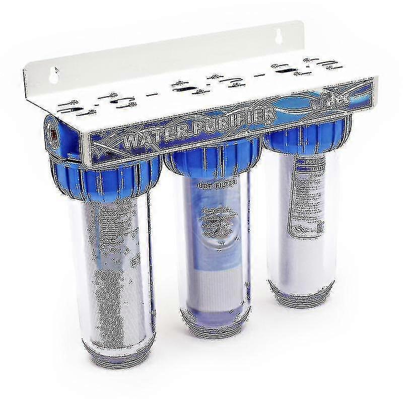 Naturewater Nw-br10b4 3 שלב מסנן 20.67mm 1/2 פחמן פעיל בלוק מסנן משקעים - גרגירים-