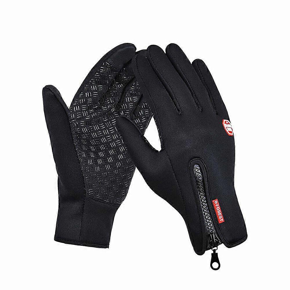 冬の手袋タッチスクリーン防水滑り止めサイクリング熱防風ユニセックス
