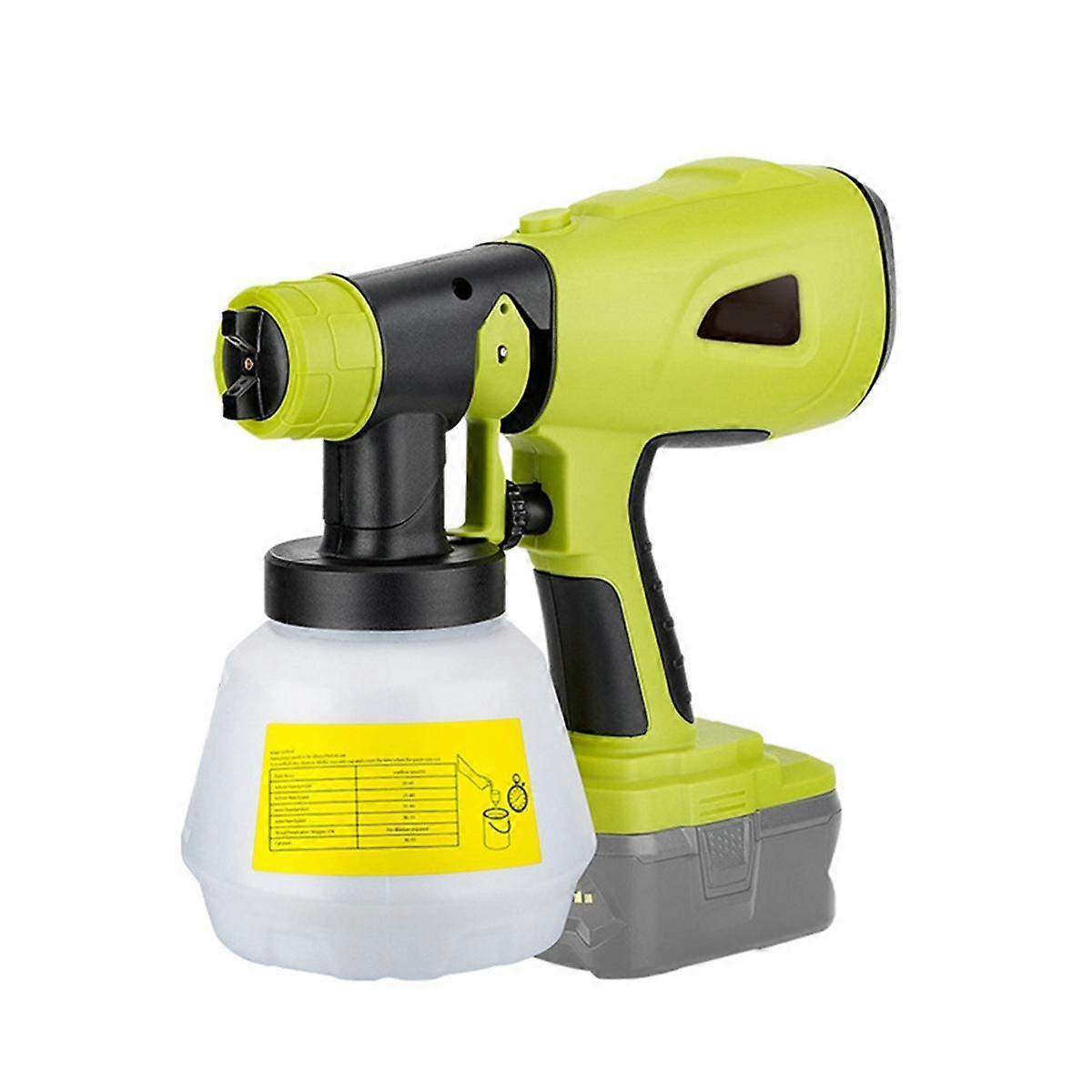 Cordless Paint Sprayer for Li-Ion Battery Electric Handheld Paint Spray for Furniture DIY Works