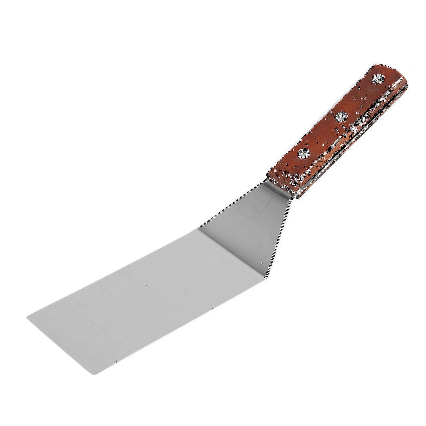 Less Steel Flat Frying Spatula With Pizza Spatula