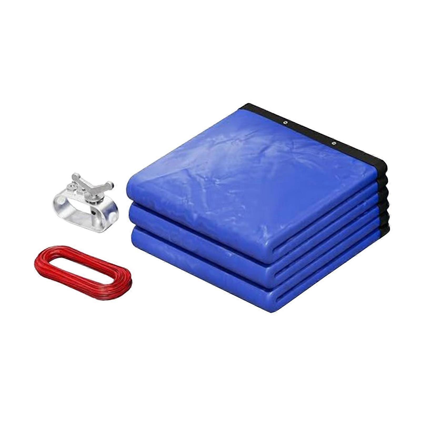 above Ground Round Pool Cover Portable Versatile Thick PE Material Dustproof 12 Feet