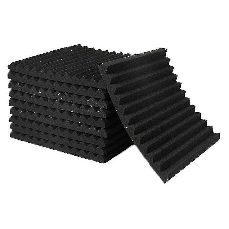 50pcs ακουστικό ηχομονωτικό αφρό ηχοαπορροφητικά πάνελ, 1x12x12inch