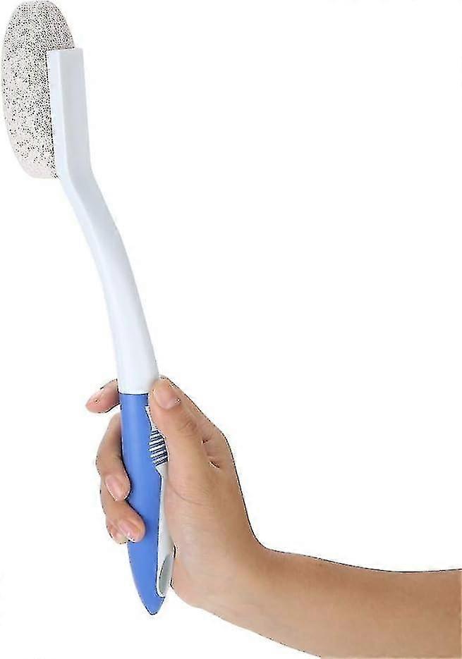ロングハンドル付き軽石、フットファイルカルスリムーバーフットスクラバー、スクラブ付きフットブラシ