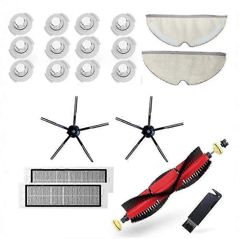 Compatible With Roborock S5 Max Main , Side Brush Filter Compatible With S6 S50 S6 Maxv S4 E4