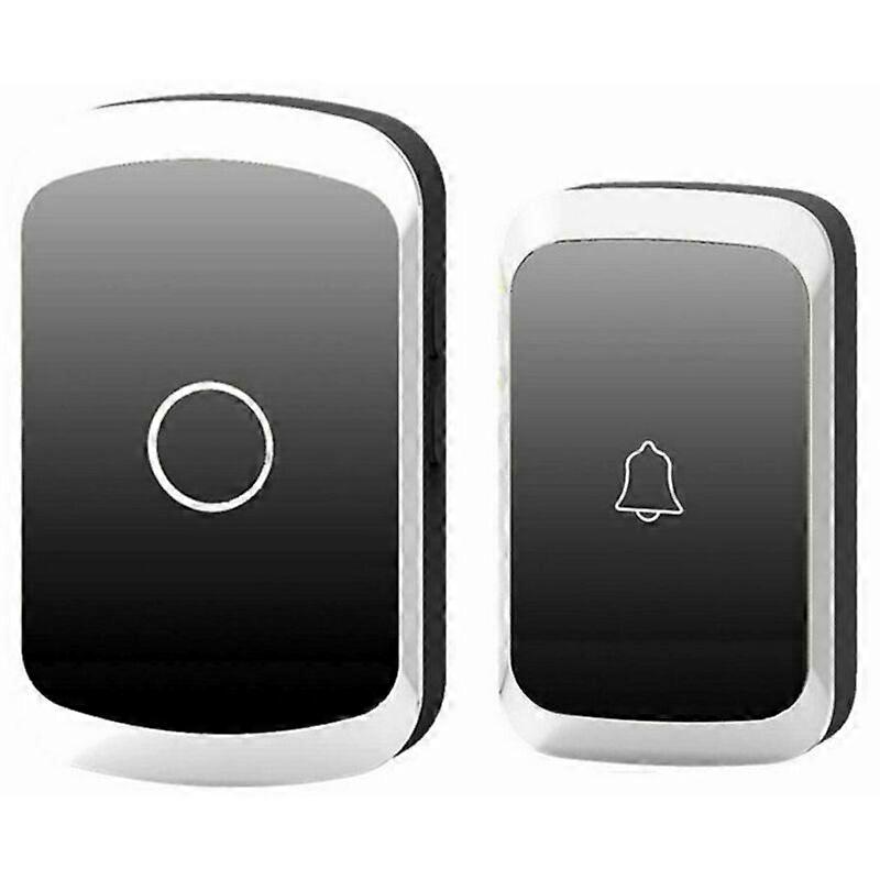 Dc Wireless Doorbell Battery Operated Waterproof Remote Control