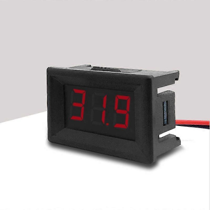 0-100V 0.36 inch DC Voltmeter 2-wire 3-wire 12V 24V 30V 3-digit LED Digital Volt Meter 3.1-32V