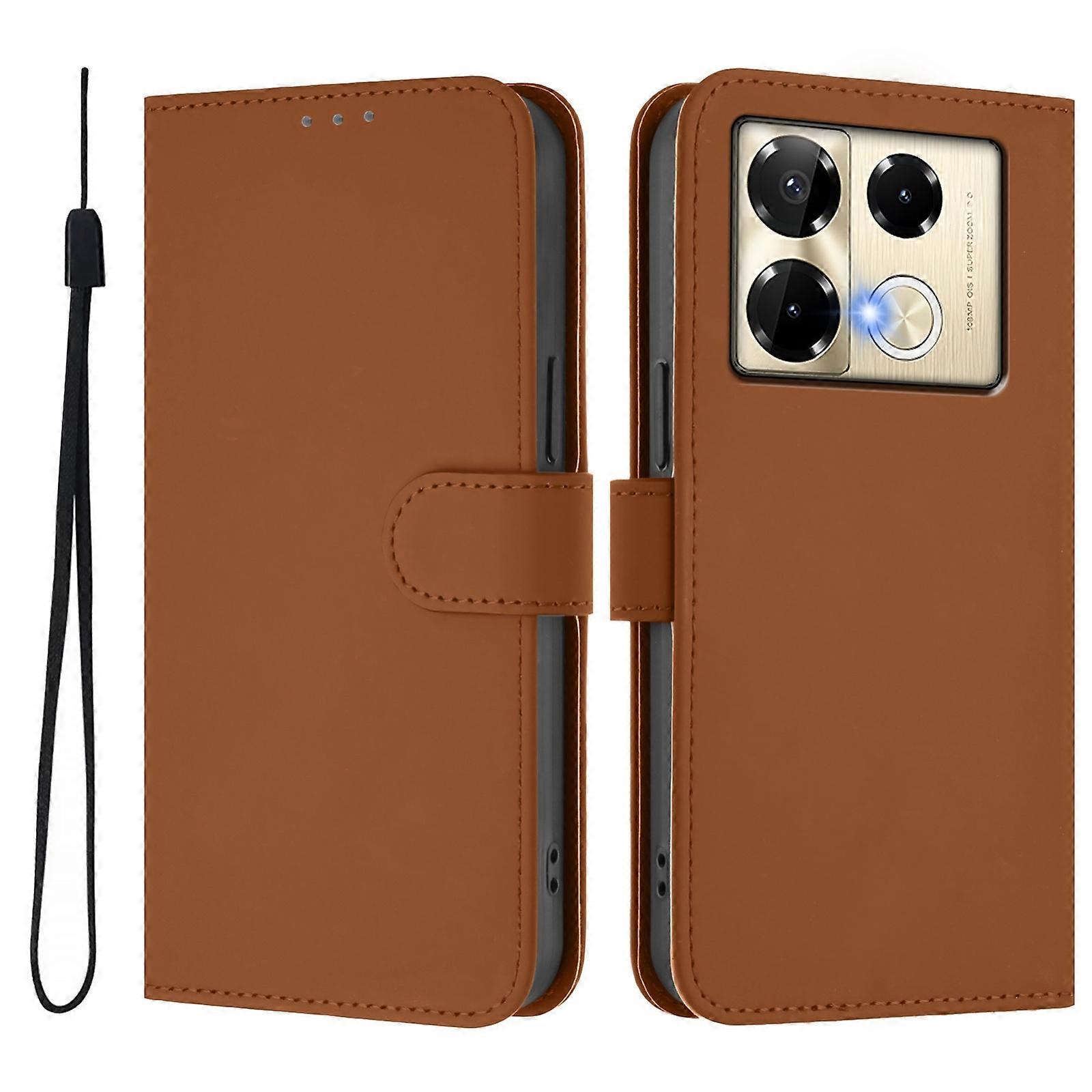 Lanyard PU Case For Infinix Note 40 Pro 4G