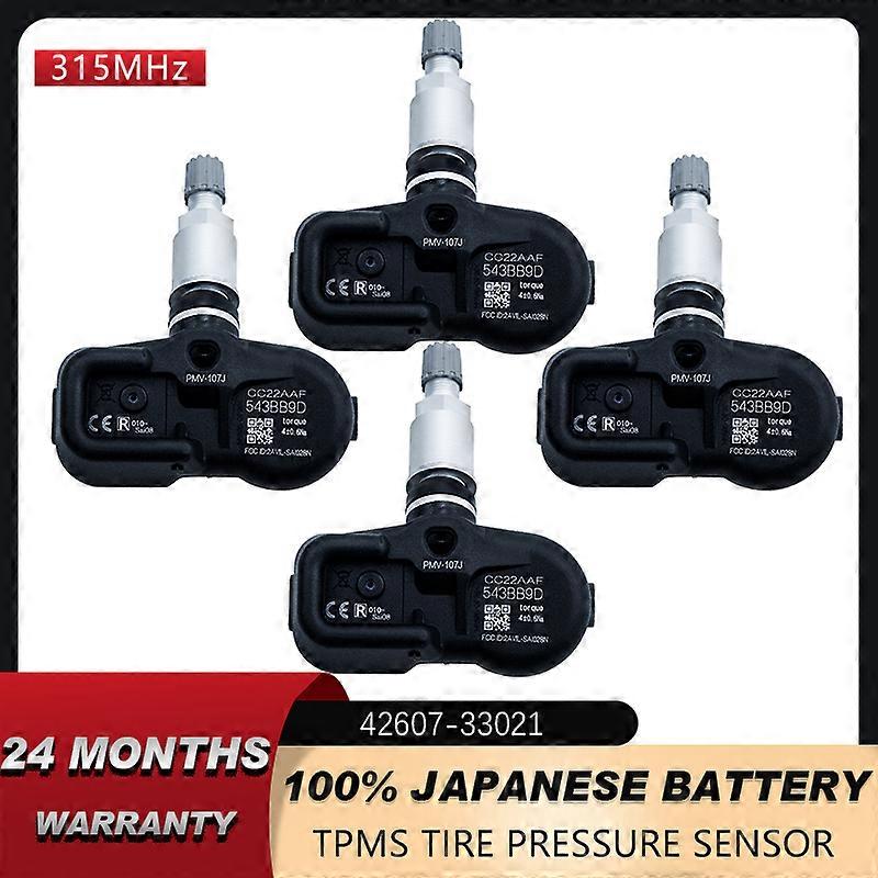TPMS For LEXUS RX Series 2006 2007 2008 2009 2010-2015 PMV107J Vehicle Sensors Tire Pressure Monitoring System 315MHz 4260706011