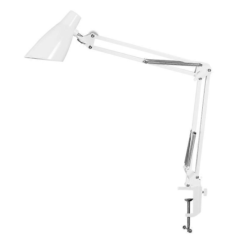 DC 5 V 8 W 32 LEDs Desk Light Table Clamp Lamp USB Powered Operated 10 Levels Adjustable Brightness Dimmable 3 Colors Temperature Changing with Foldab