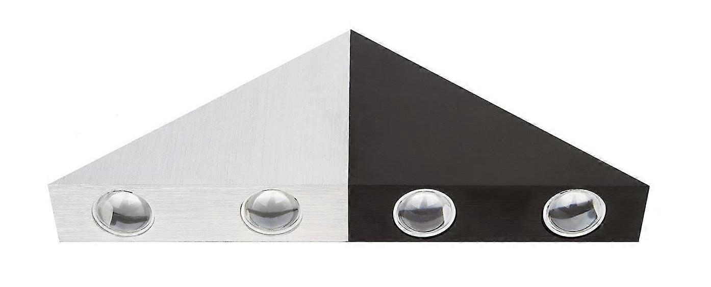 Wall Lamp Aluminum Triangular Design for Bedroom Living Room Bar