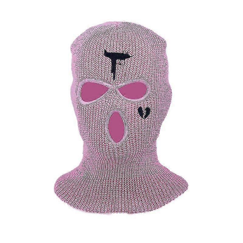 3 găuri de iarnă cald Unisex Balaclava Masca pălărie completa masca de fata negru tricotate de schi Snowboard Hat Cap Hip Hop multiple culoare Beanie