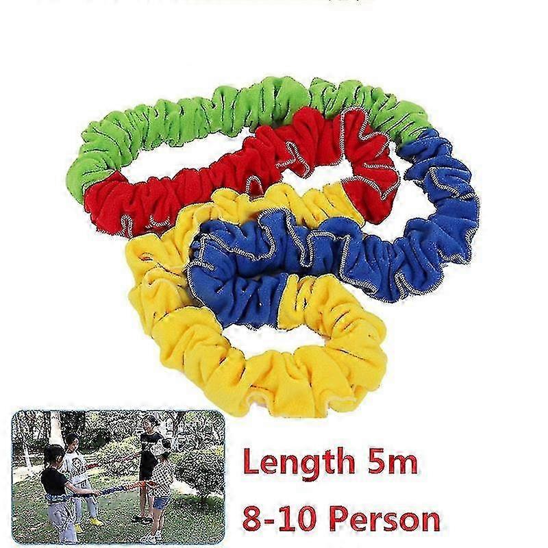Elastic Fleece Cooperative Stretchy Band Creative Movement Prop for Group Activities Special Needs Large Motor Coordination-YuJia V