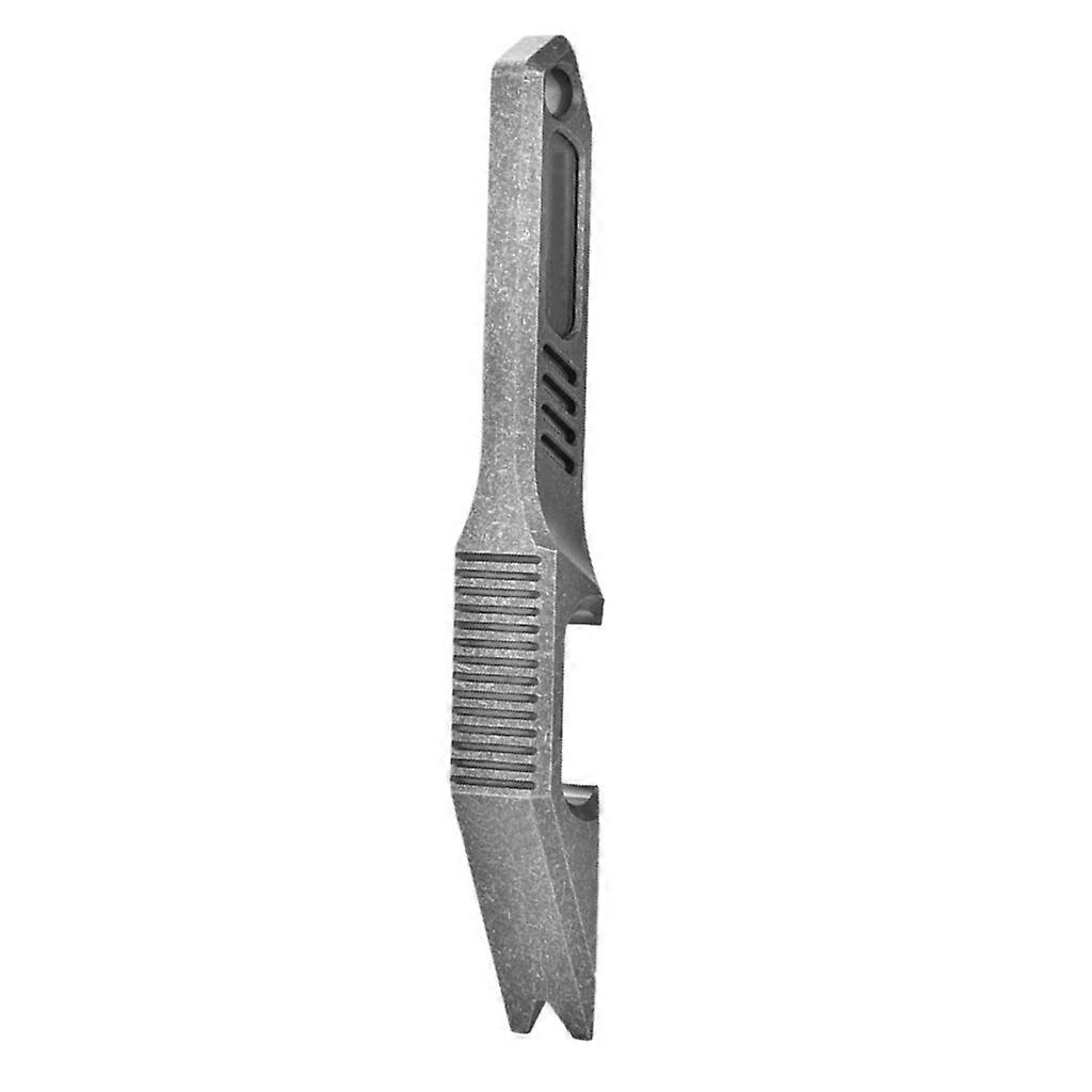 Titanium Pocket Multitool Bottles Opener Small Prybar Crowbars Screw Driver