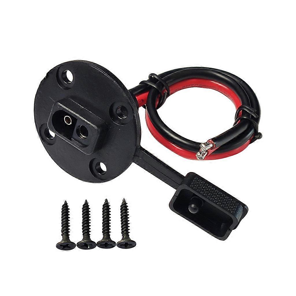 12AWG Connector SAE Extension Cable Power Socket Sidewall Port Quick Disconnect