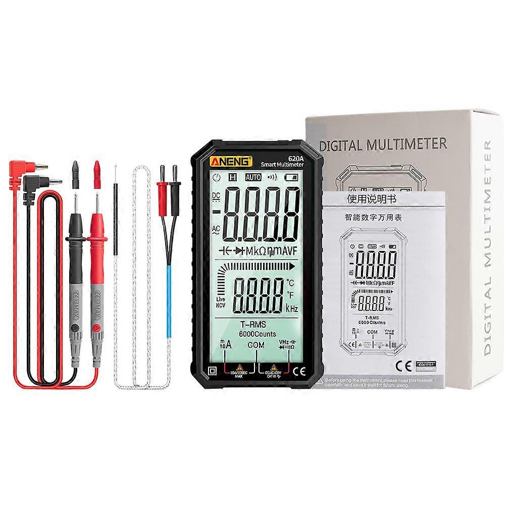 Digital Voltmeter Ammeter Capacitance Meter Detector LCD Electrical Multimeter