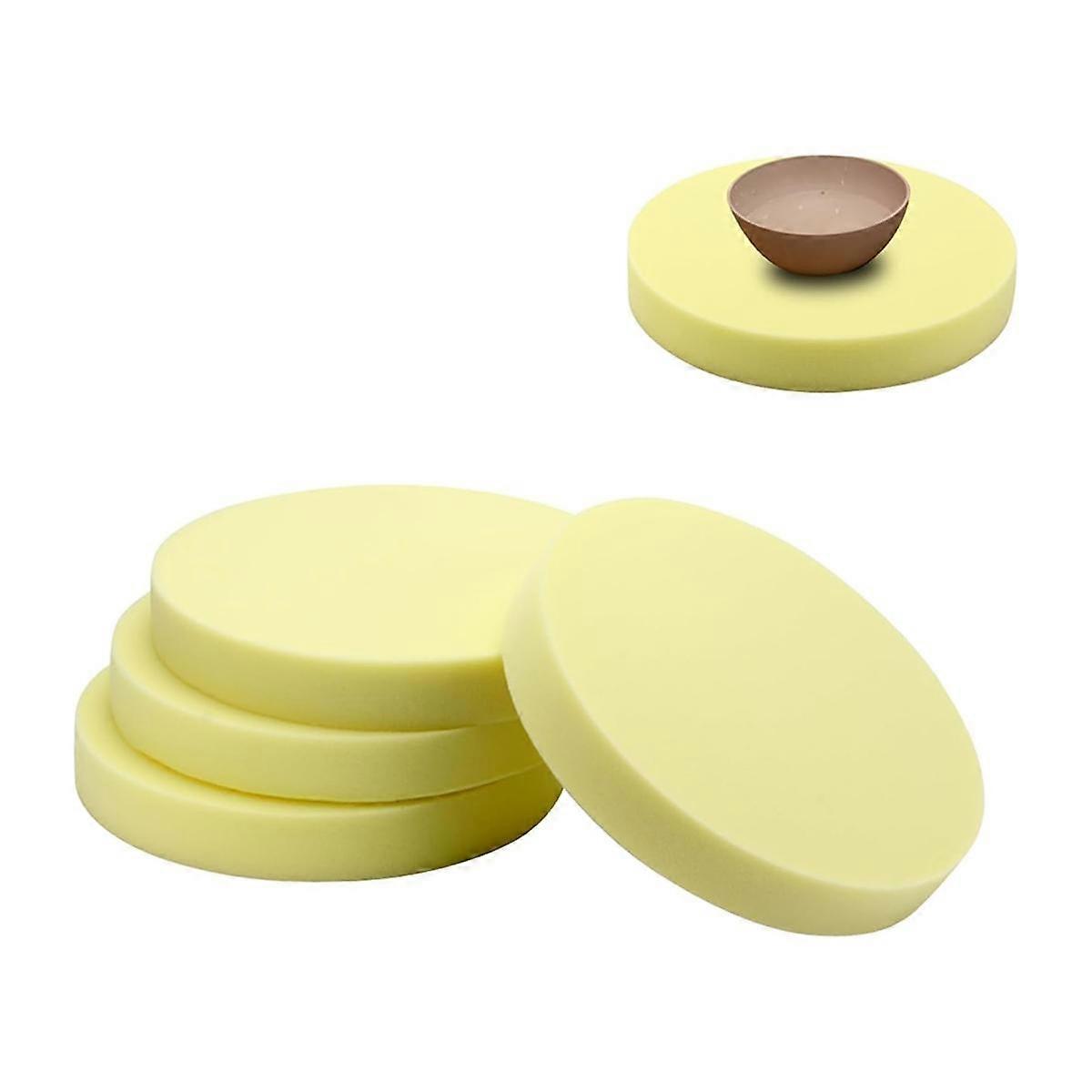 Pottery Foam Doily for Pottery Mold Press, Large Sponge Pottery Mold Tools for Painting, Glazing, C