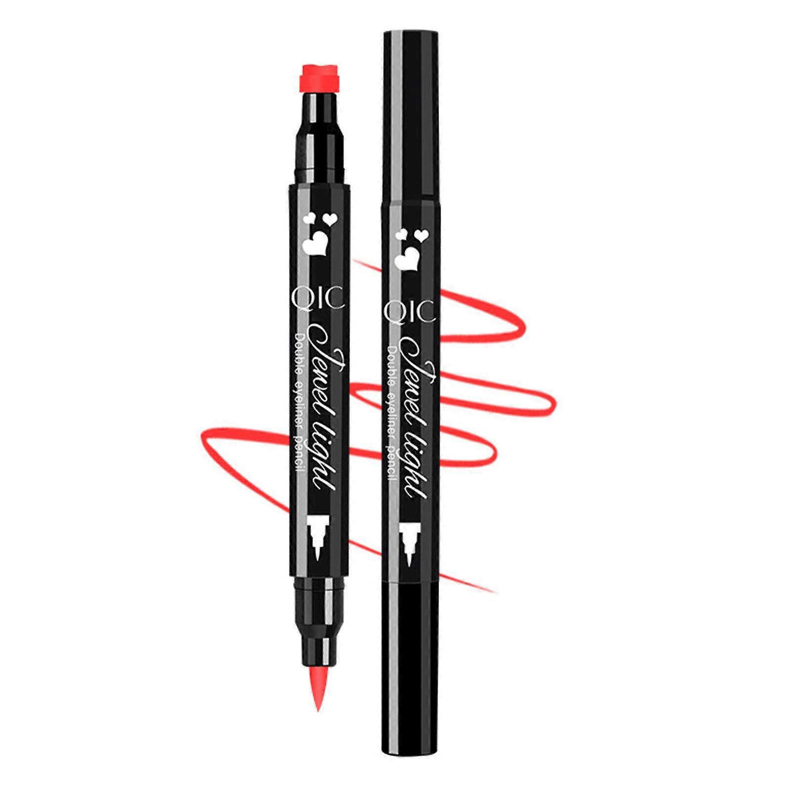 Geflügelter Eyeliner-Stempel Wasserdichtes, lang anhaltendes flüssiges Eyeliner-Stift-Augen-Make-up-Kit