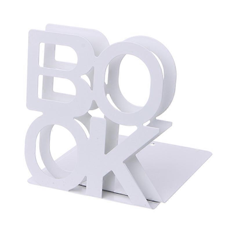 Alphabet Shaped Iron Metal Bookends