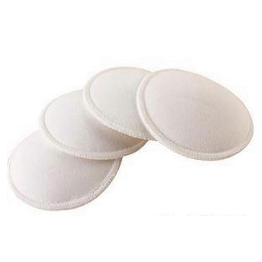 4pcs Anti-overflow Breast Pads Absorbency Soft Breathable Sponge Pads for Mommy