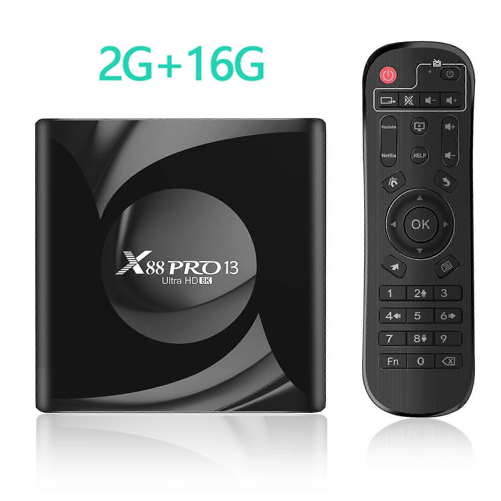 LEMFO Android 13 Smart TV Box Customizable 8K HD Revolution Dual-band WIFI 6 BT 5.0 RK3528 4GB 32GB 64GB Set Top Box