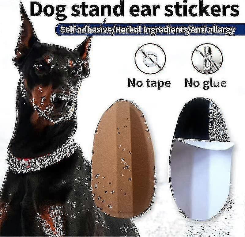 Dog Ear Stand Fixed Support Correction Erect Holder Patch For Doberman Pinscher Sheltie Corgi Tw
