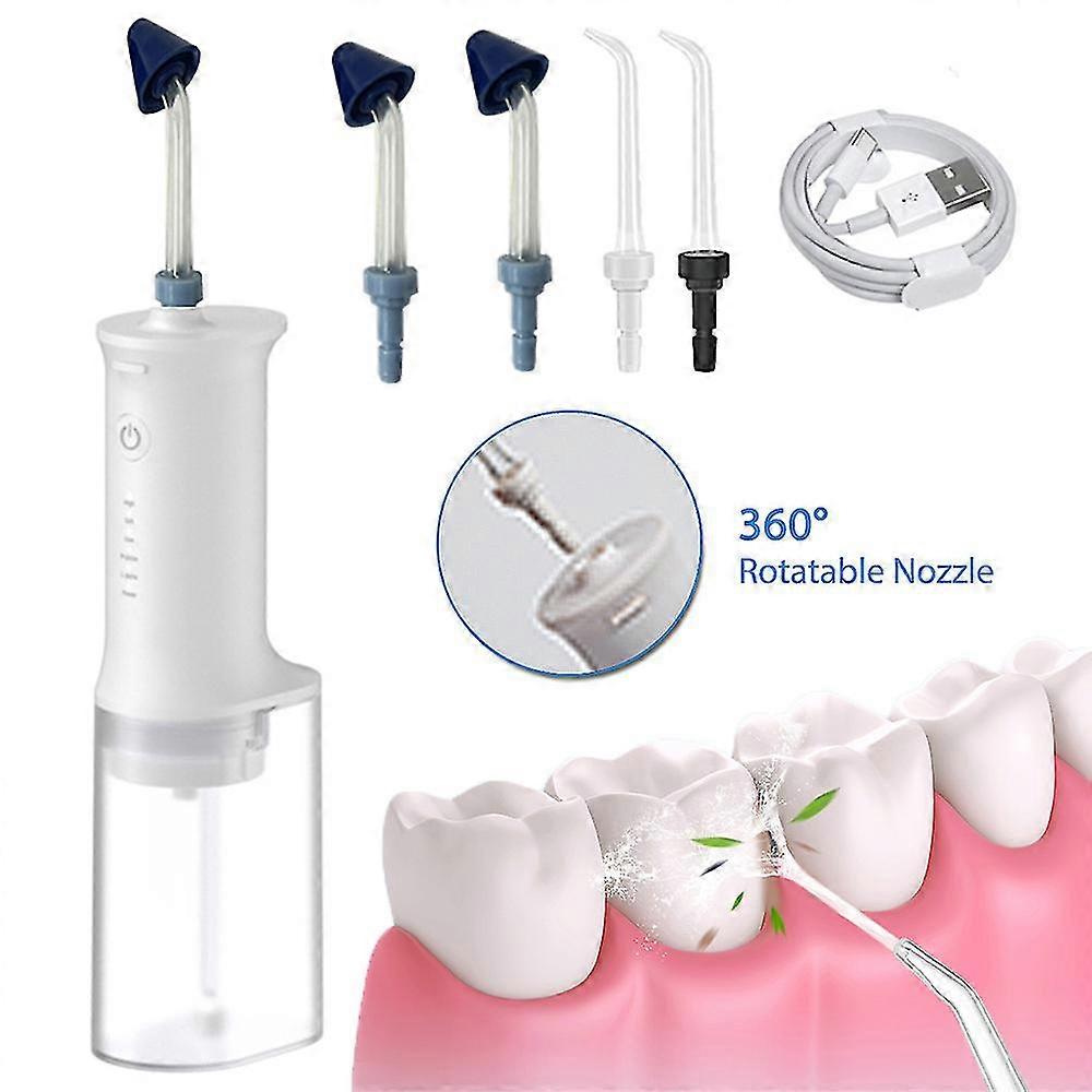 Multi-function Water Flosser Oral Irrigator Teeth Nose Cleaner Usb Charging