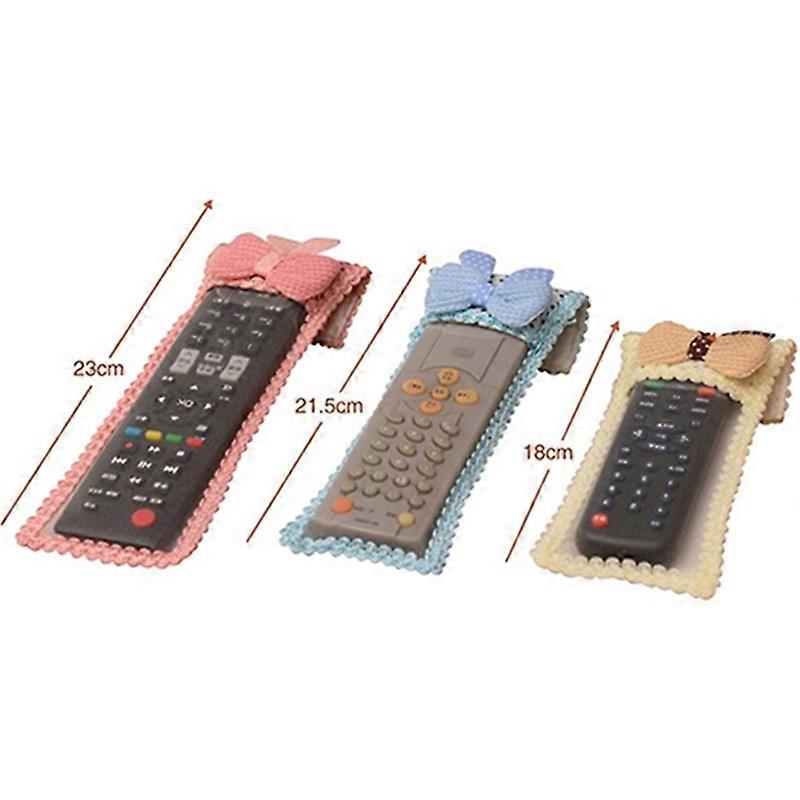 Fabric Butterfly Protective Cover Case Dustproof for Air conditioning TV Remote Control