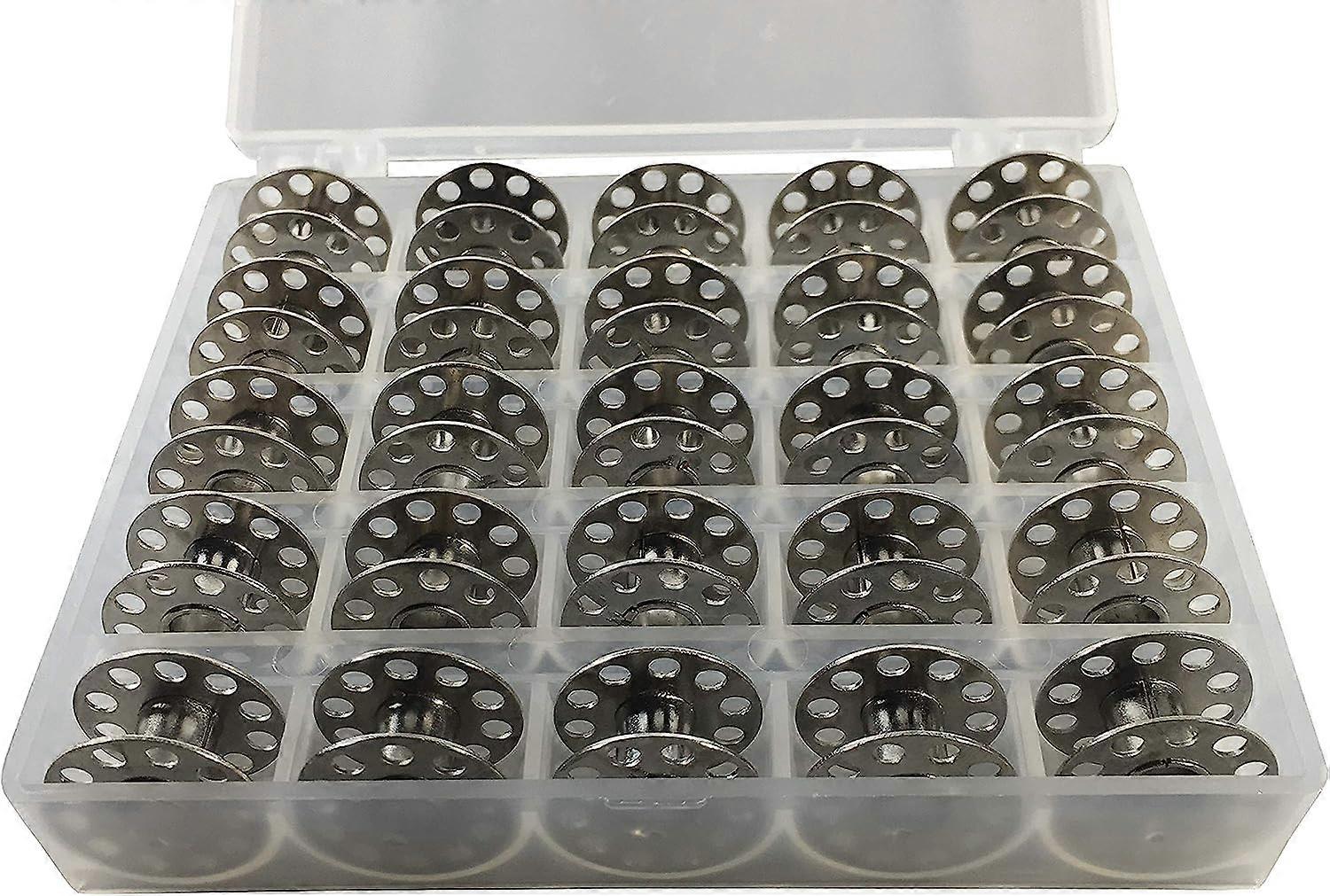 Sewing Machine Bobbins with Storage Box - Organize and Store Your Thread Spools Easily!