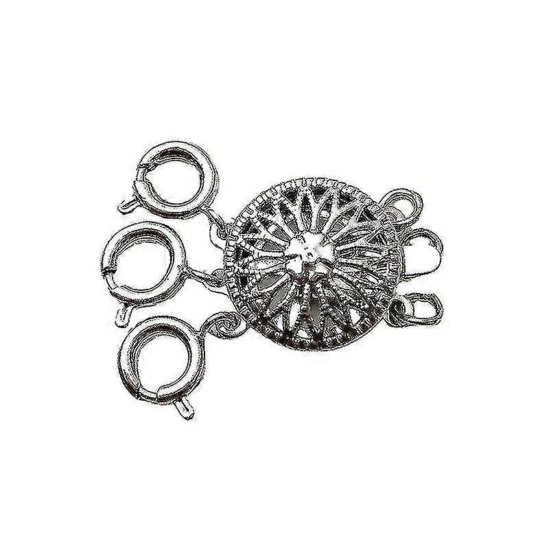 Practical Locking Magnetic Necklace Connector Stackable Necklace Clasp Closure