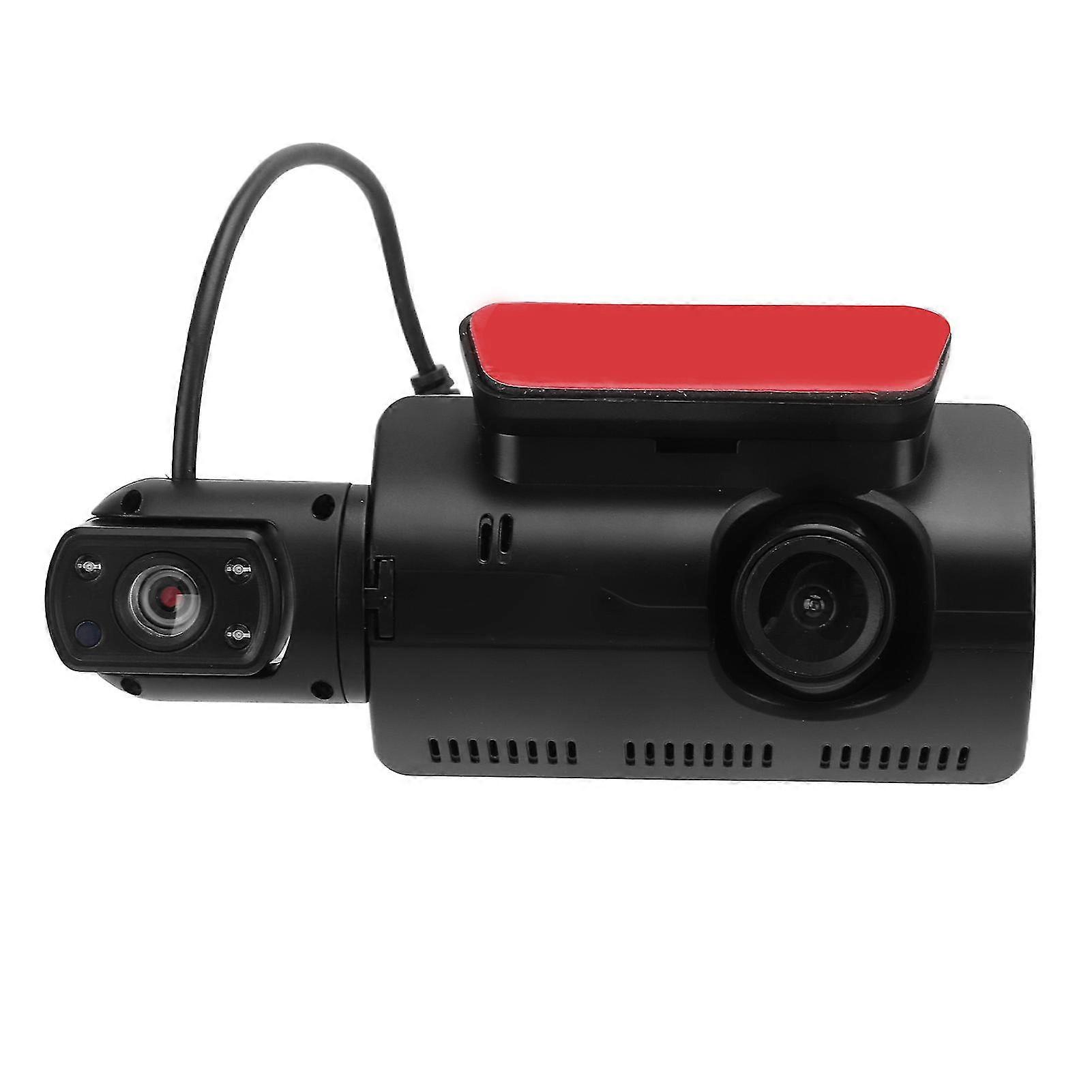 Dual Dash Cam 170 Wide Angle Car Driving Recorder with 64GB Memory Card Support