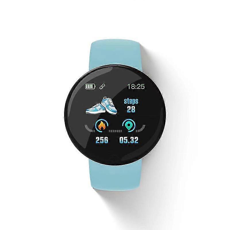 D18 Smart Watch Heart Rate Clock   Pressure Mon